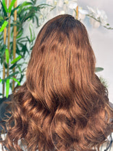 Load image into Gallery viewer, Brown with blonde money piece