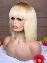 Load image into Gallery viewer, Full bang 613 Glueless wigs